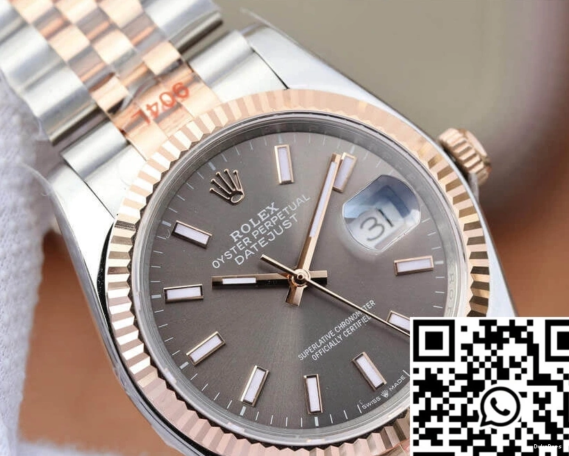 GM Datejust Factory Rolex Rose M126231-0013 Gold 36MM 0822